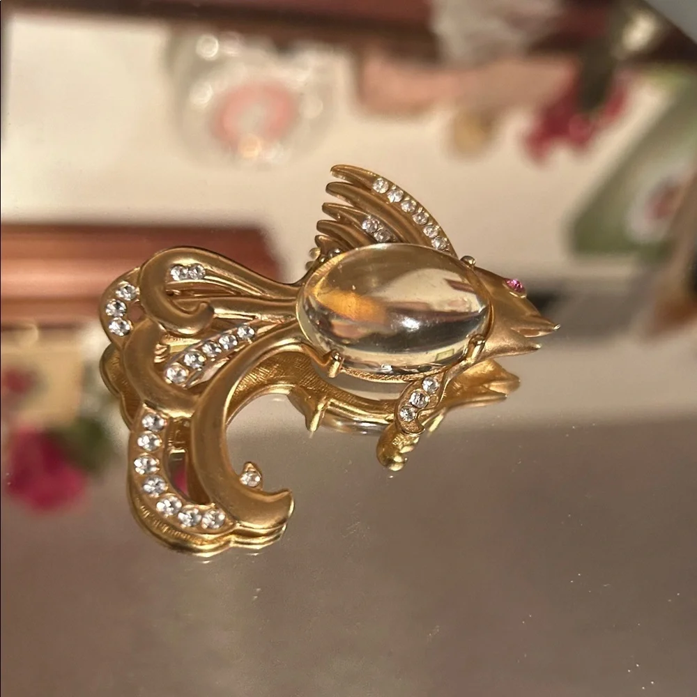 Vintage Jelly Belly Fish Brooch